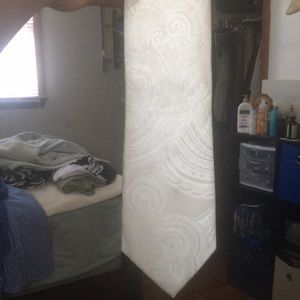 White Donald Trump Tie